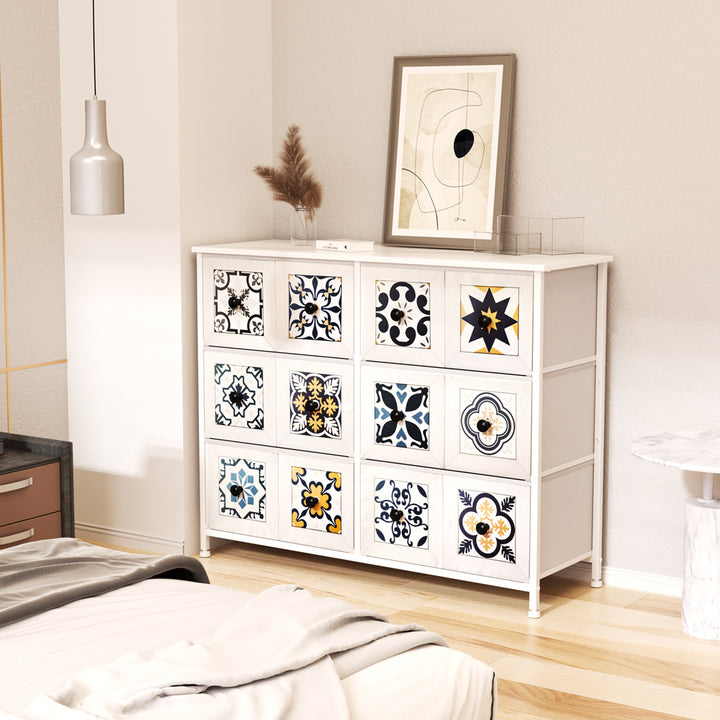 Moroccan Tile Pattern 6 Chest of Drawers