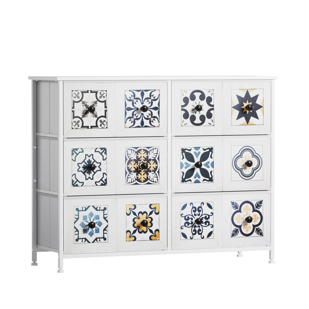 Moroccan Tile Pattern 6 Chest of Drawers