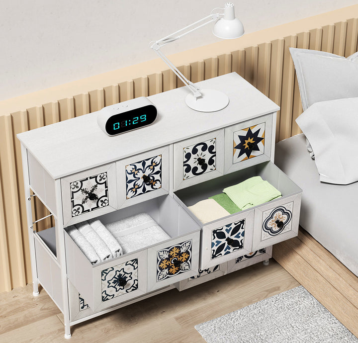 Moroccan Tile Pattern 6 Chest of Drawers