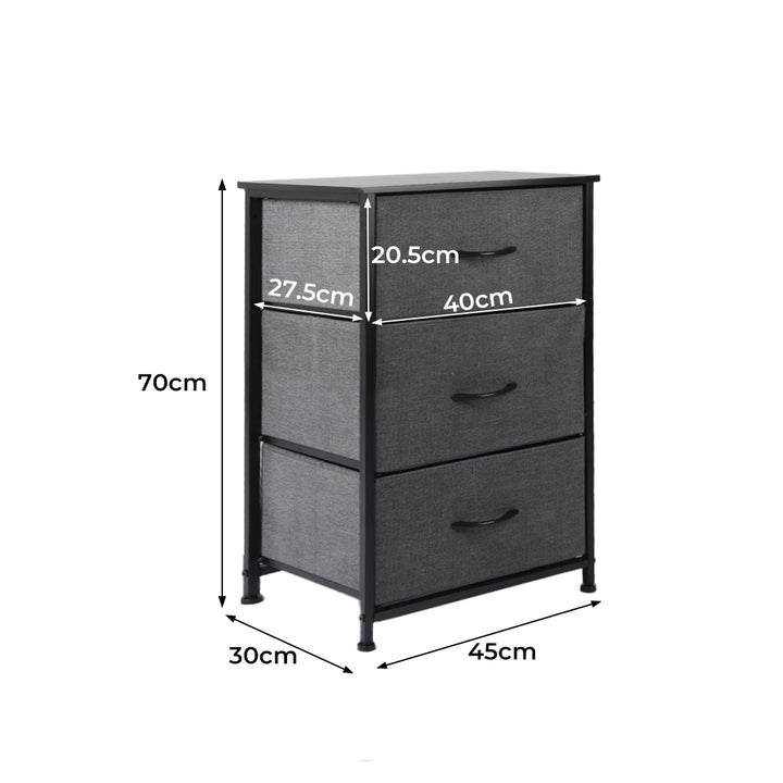 Narrow 3 Chest of Drawers Tower drawers