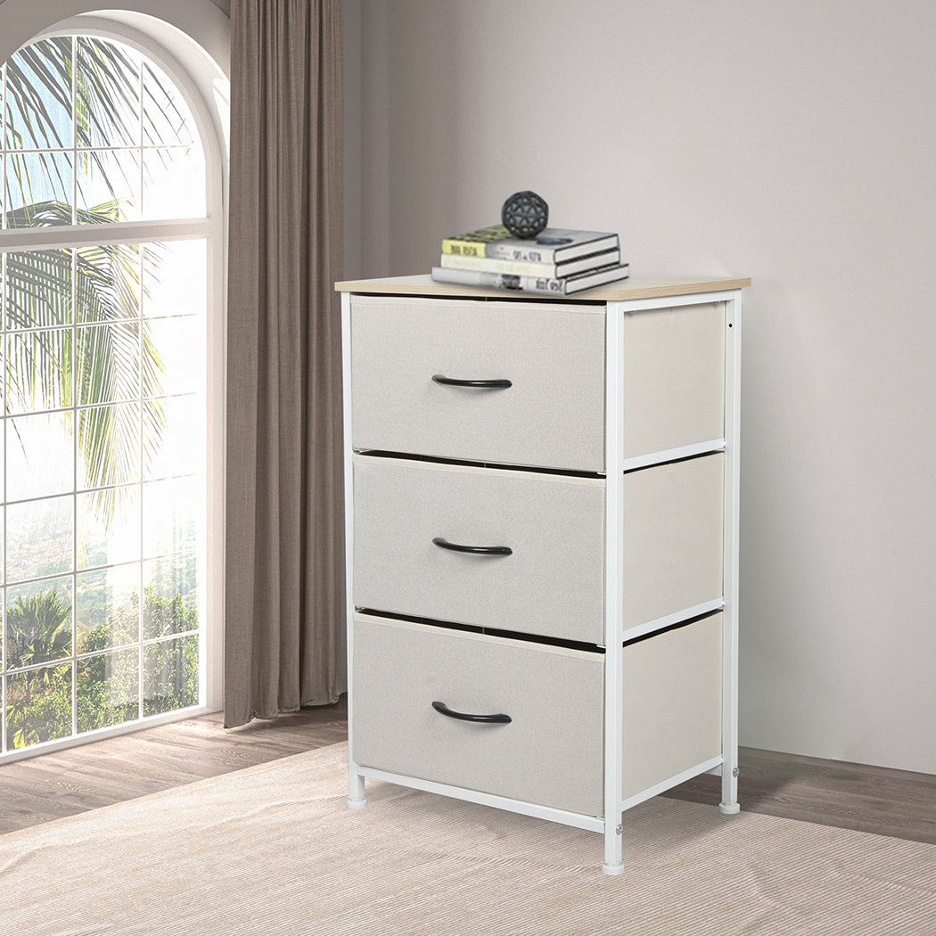 Narrow 3 Chest of Drawers Tower drawers