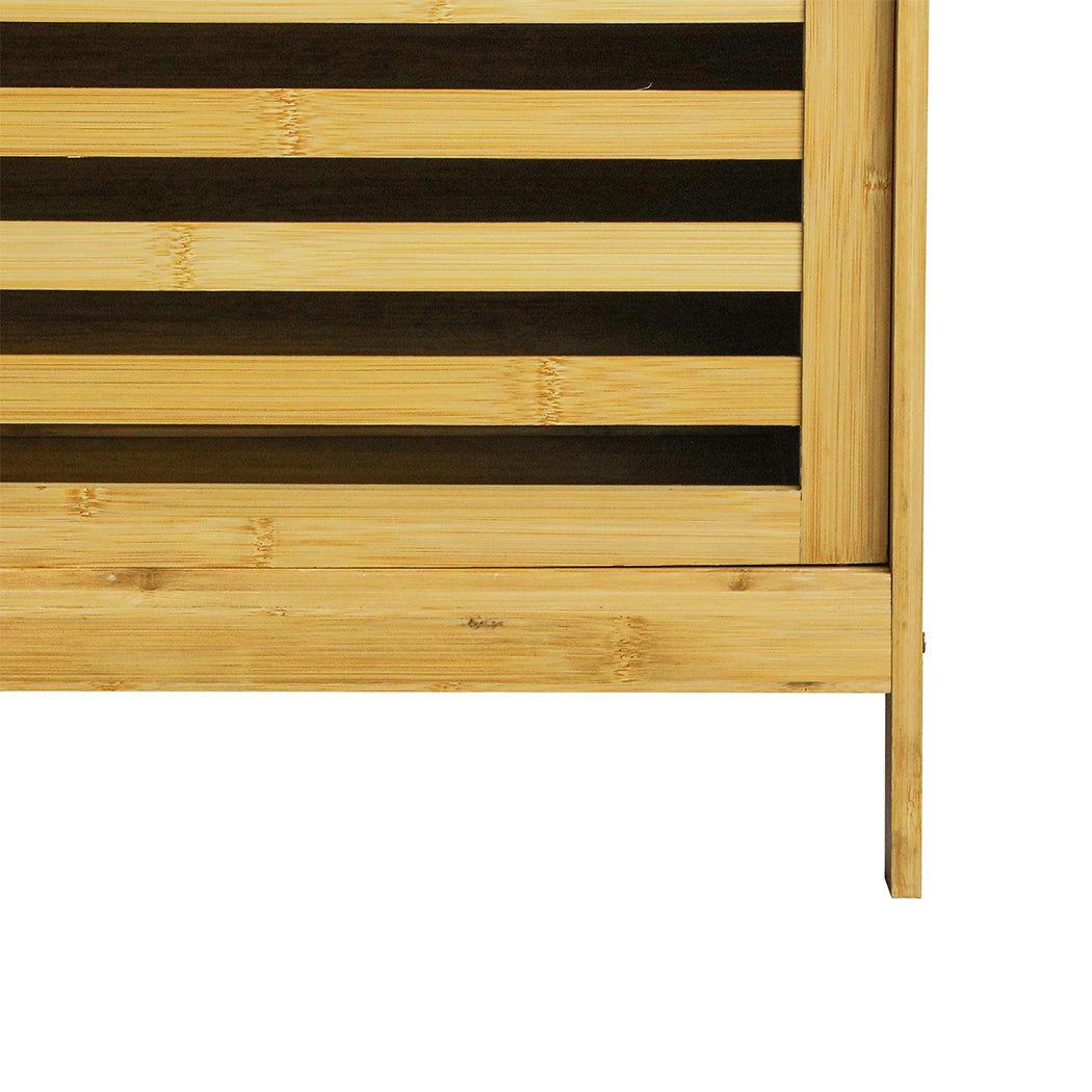 Levede Bamboo Storage Cabinet Freestanding Natural 