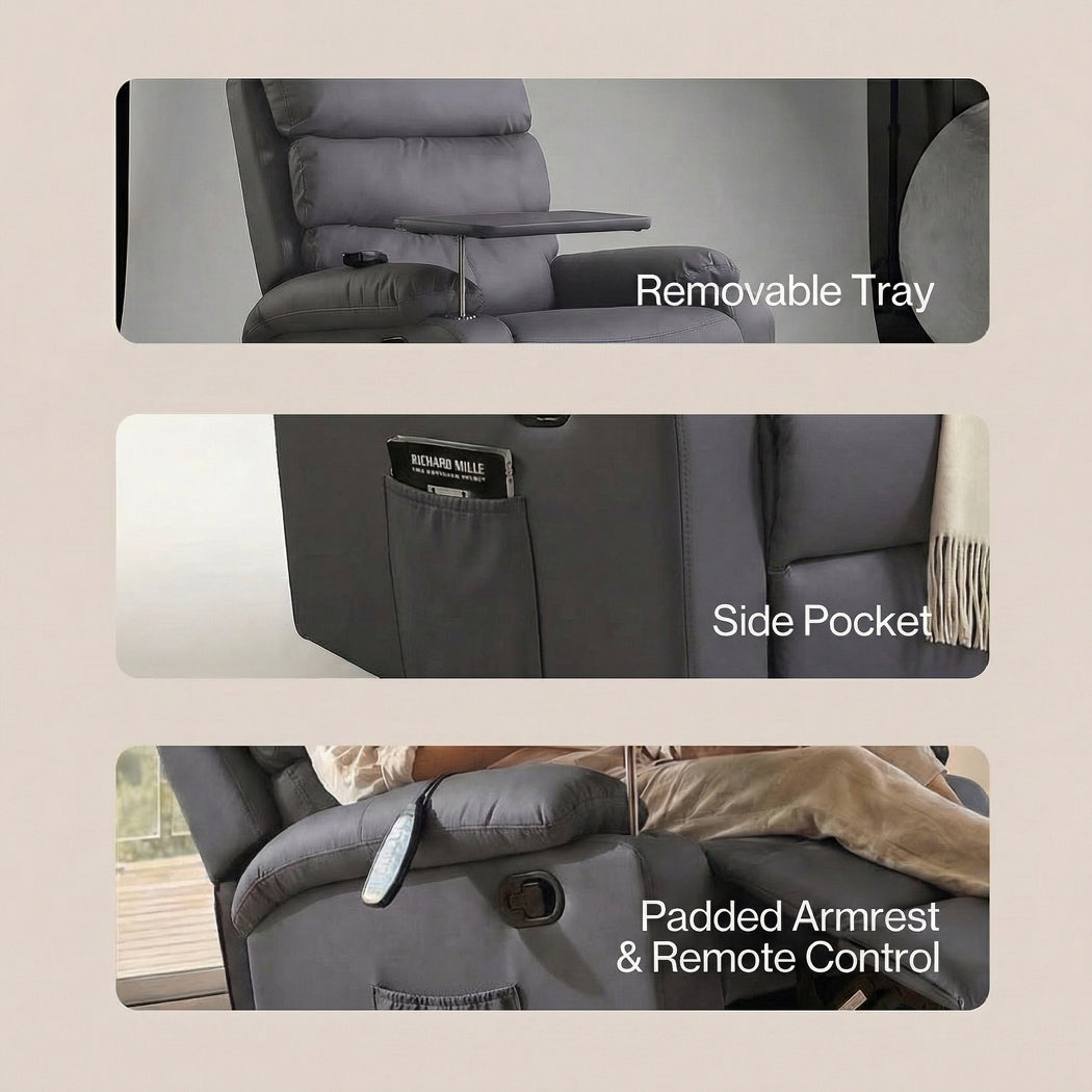 Massage Chair Recliner 360 Swivel - Comfortable and Stylish Seating Option