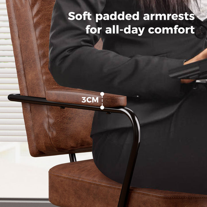 Office Arm Chair Leather Executive Computer Gaming Seat
