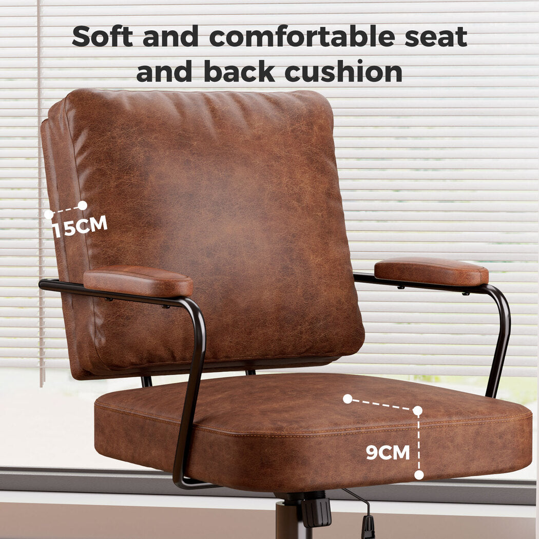Office Arm Chair Leather Executive Computer Gaming Seat
