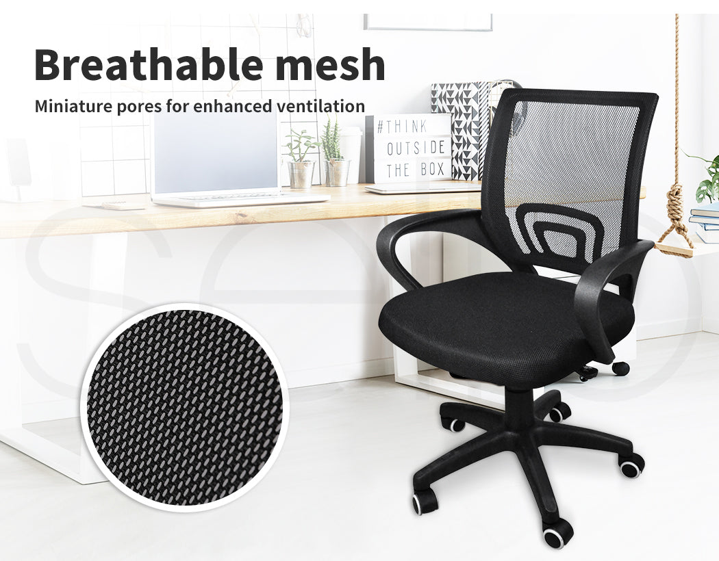 Levede Office Chair Gaming Computer Black 