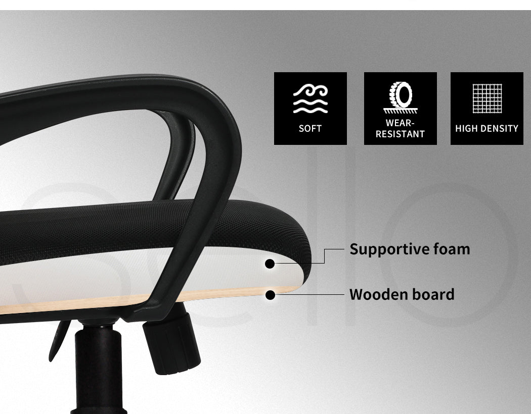 Levede Office Chair Gaming Computer Grey