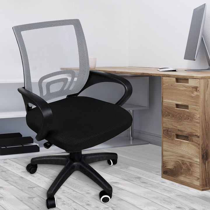 Levede Office Chair Gaming Computer Grey 