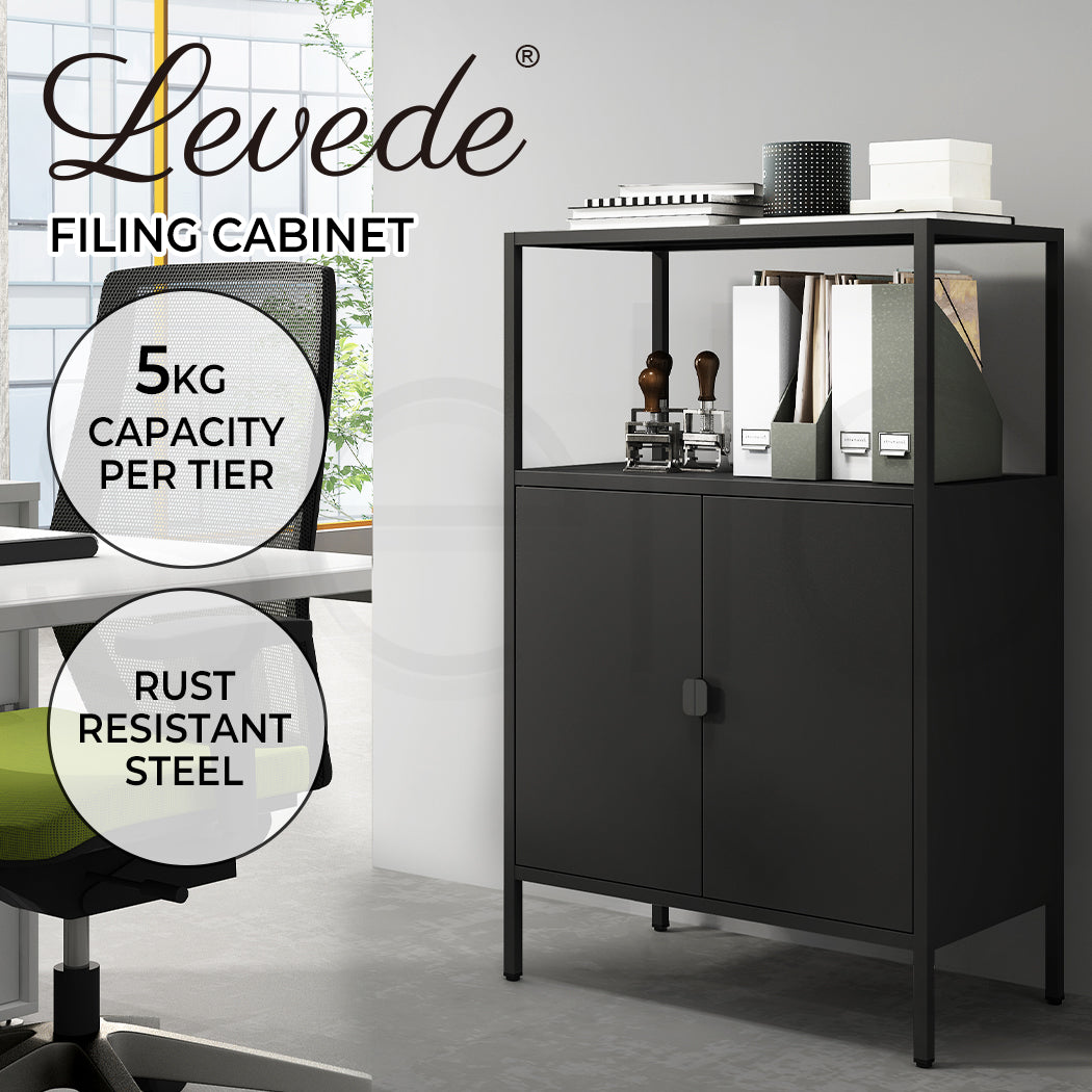 Levede Filing Cabinet Storage Office