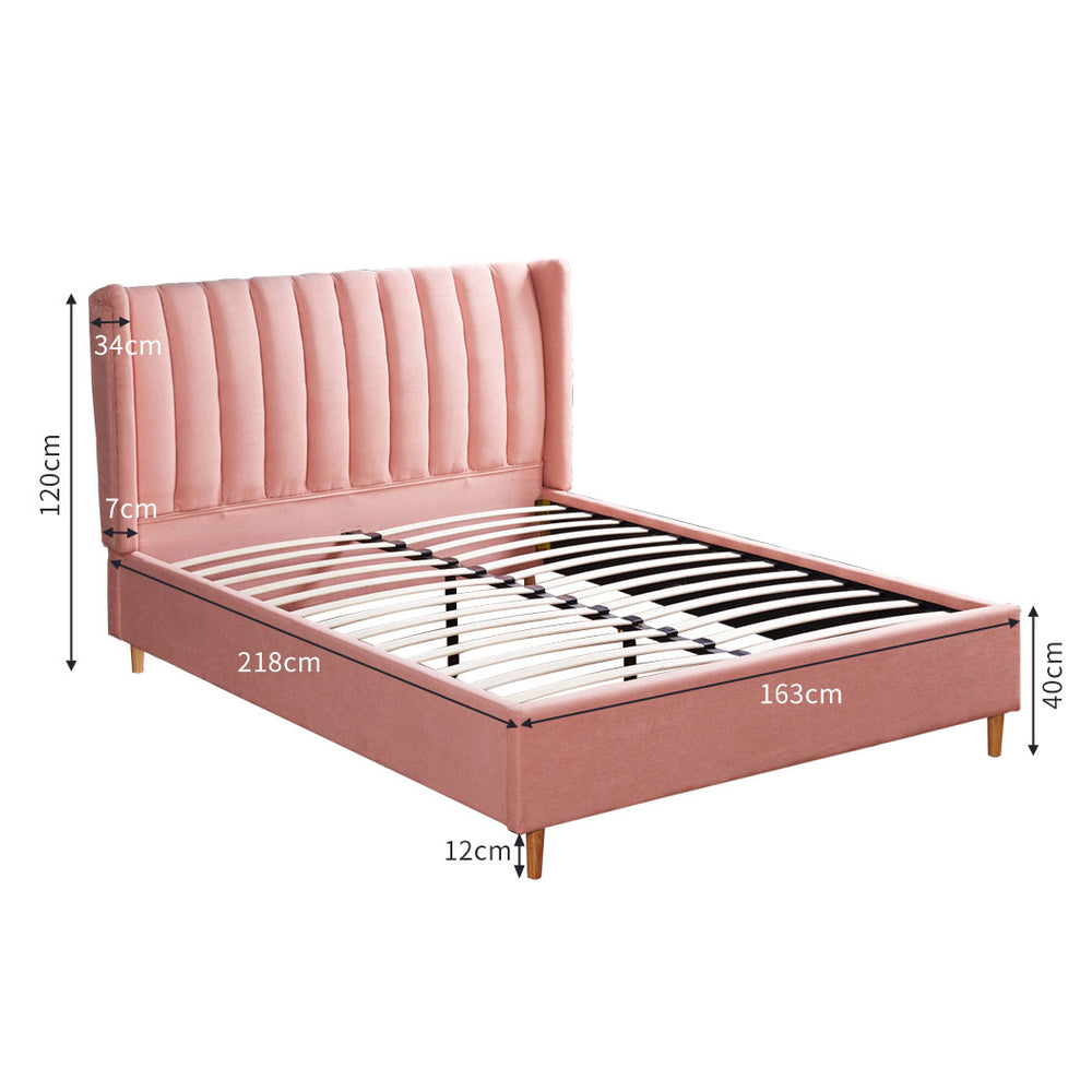 Pink Queen Bed Frame Dimensions
