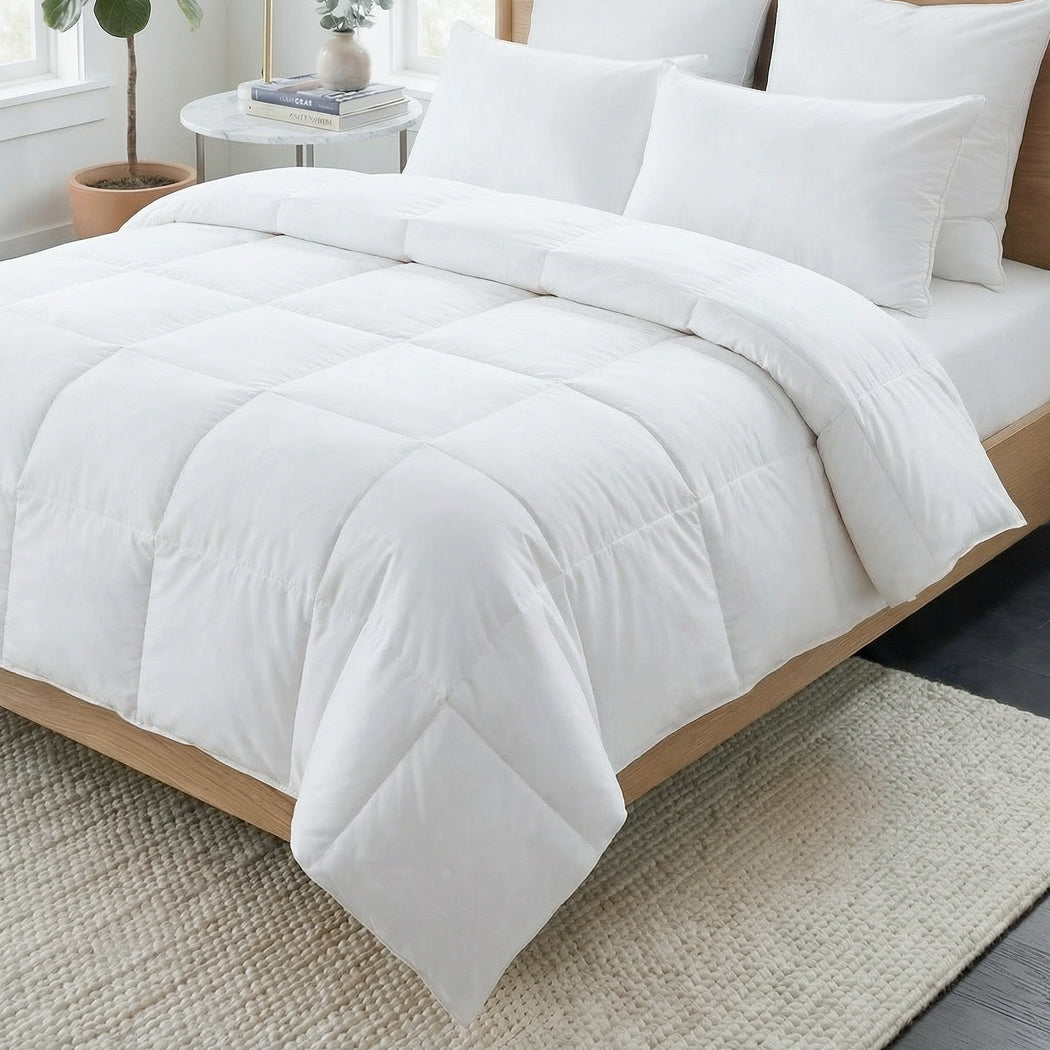 All Season Microfiber Quilt Siliconized Doona Duvet
