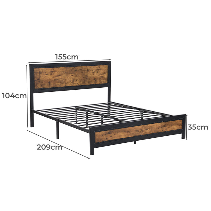 Metal Bed Frame Mattress Base 