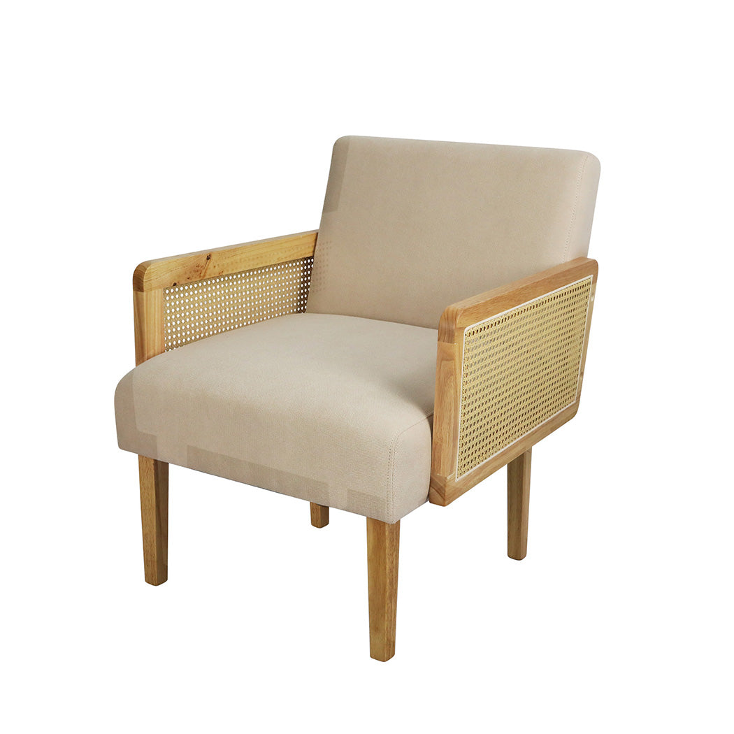 Levede Rattan Lounge Armchair 