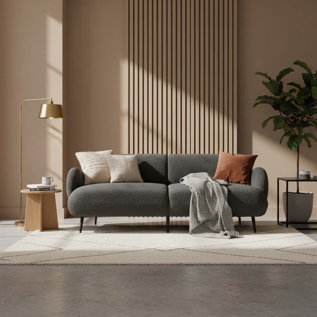 Cloud Sofa 3 Seater Sherpa Fleece