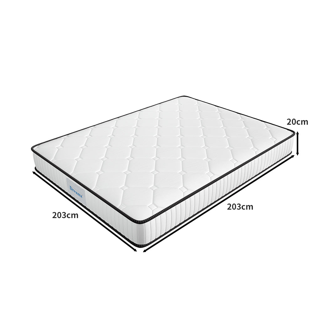 Dreamz Spring Mattress Bed Pocket Tight Super King-1831592495667089410