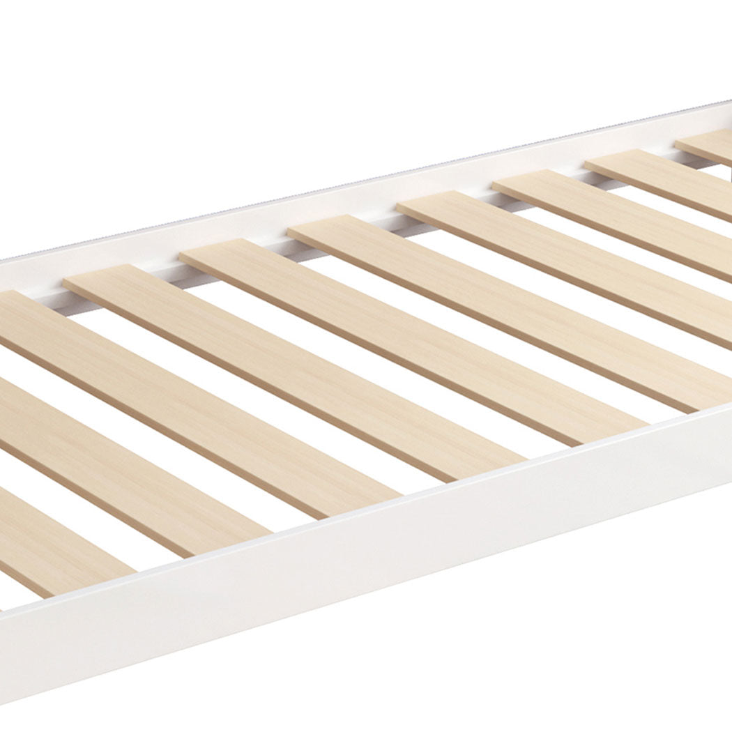 Single Wooden House Bed Frame Slats