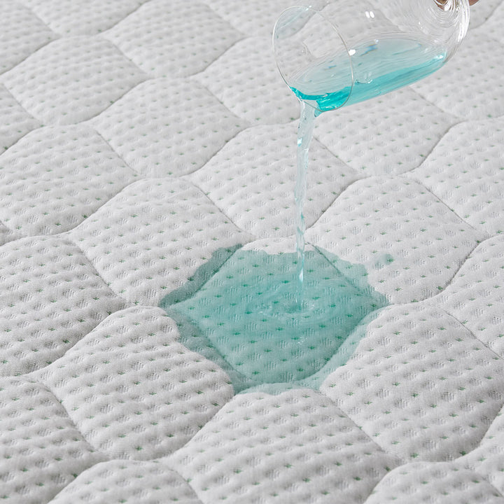 Spill on the Dreamz Pillow Top Mattress Protector Topper
