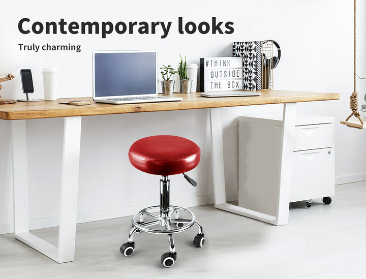Levede Swivel Salon Barstool Hairdressing Stool
