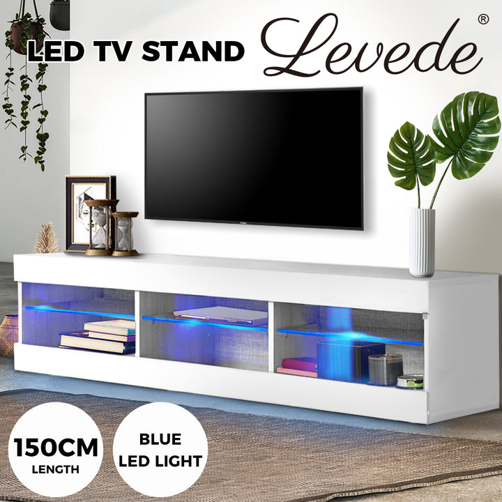 Levede LED Entertainment Center TV Stand - Levede