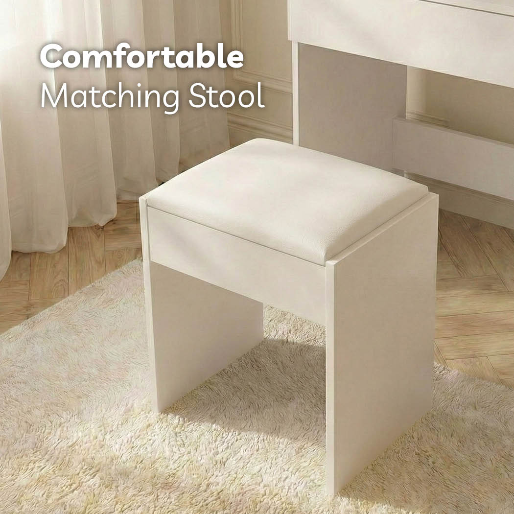 Dressing Table Vanity Set Stool