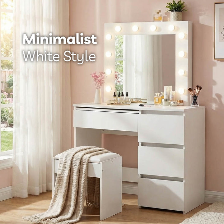 Dressing Table Vanity Set Stool