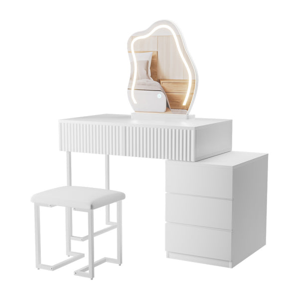 Dressing Table Set with Stool.