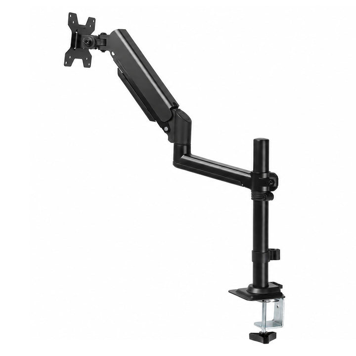 Single Monitor Arm Adjustable 2-Way Desk Mount Rotatable 13-32 inch Black
