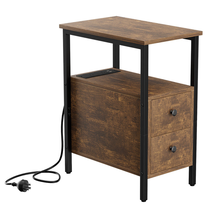 Levede Side Table Narrow Coffee End Table Bedside Table - Levede