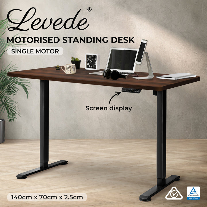 Levede Motorised Standing Desk Adjustable 140cm - Levede