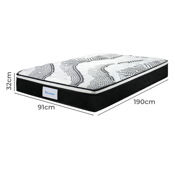 7-Zone Spring Mattress – Medium Firm Pocket Memory Foam