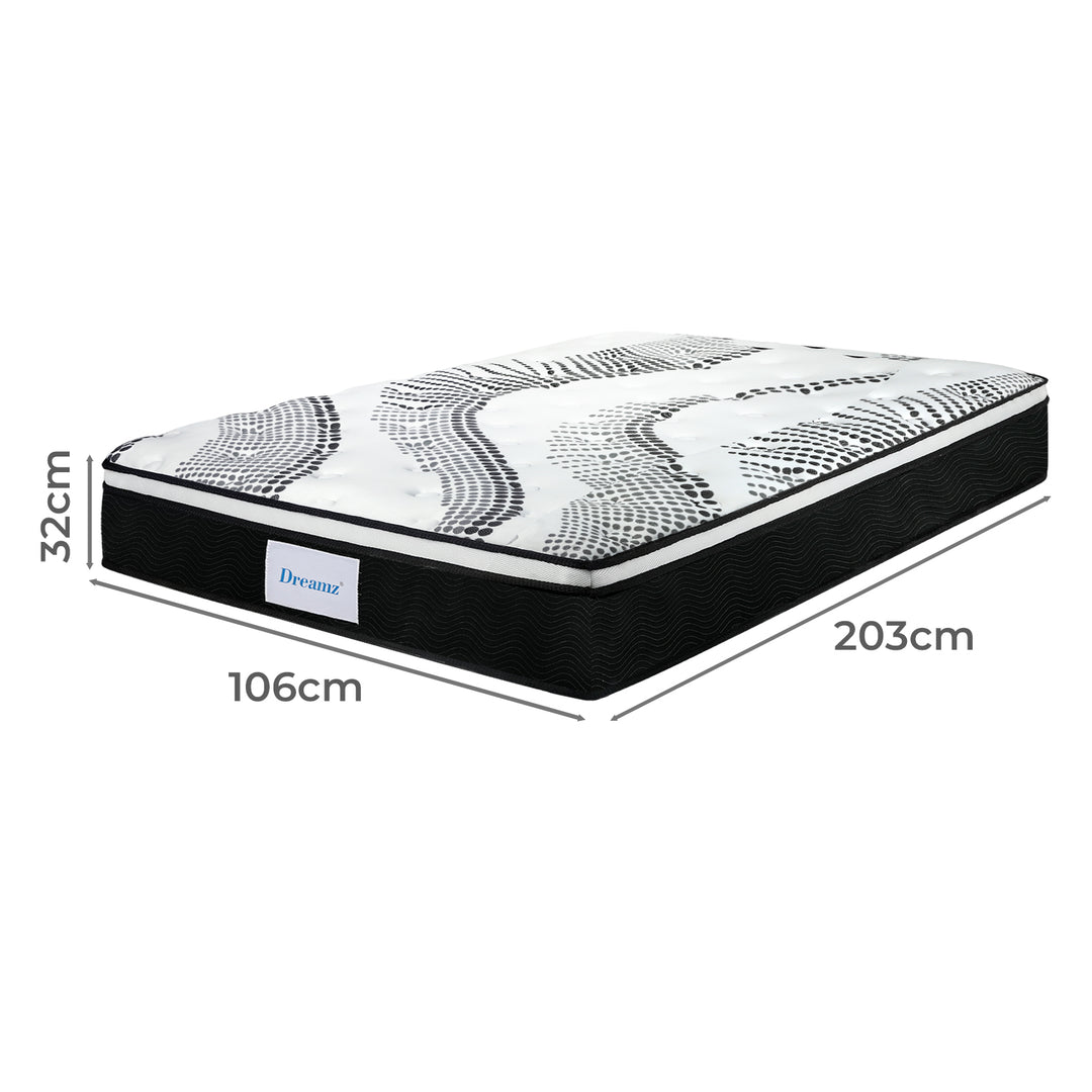7-Zone Spring Mattress – Medium Firm Pocket Memory Foam