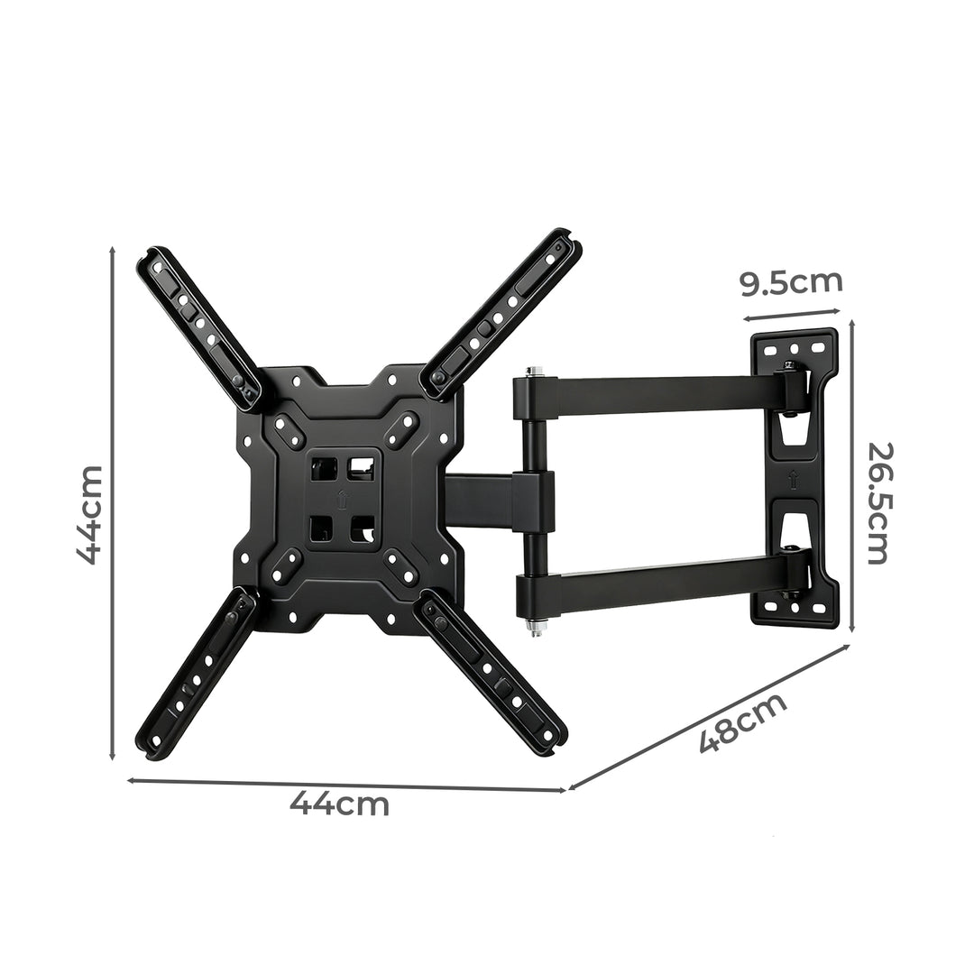 Levede TV Wall Mount Bracket Full Motion Swivel Tilt LED LCD Plasma 22-55 inch