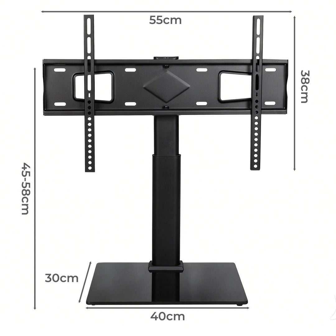 TV Stand with Mount Table Top Bracket Desktop 32 to 75 inch LED