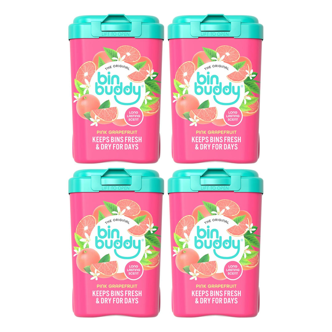 Bin Buddy Fresh Pink Grapefruit 450g Power x4