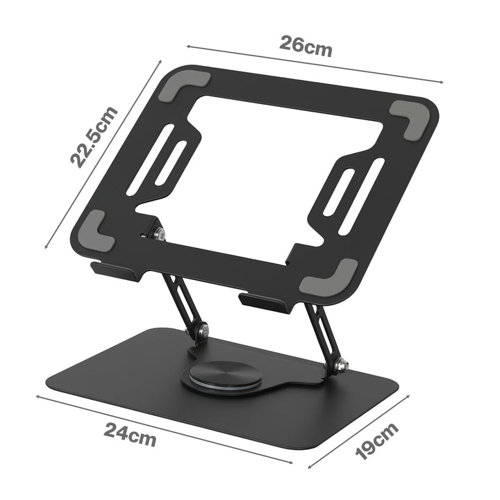 Portable Laptop Stand 360 Rotating Bracket Foldable Laptop Desk Holder
