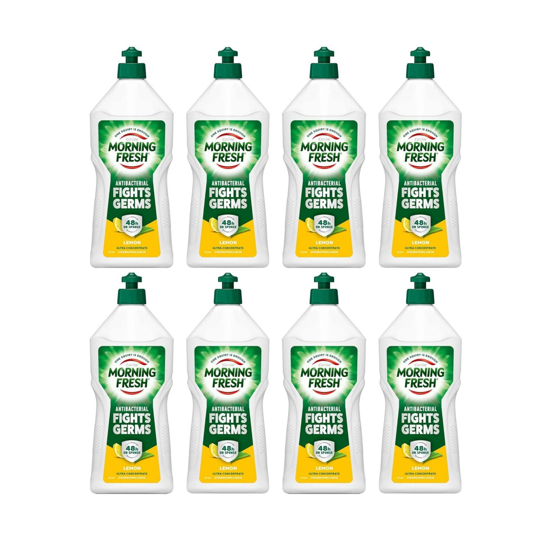 Morning Fresh 680mL Lemon Dishwashing Liquid x8