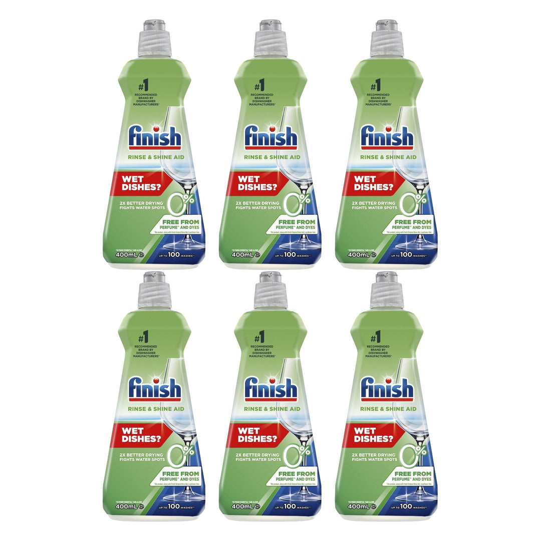 Finish 400mL Rinse Aid 0% x6