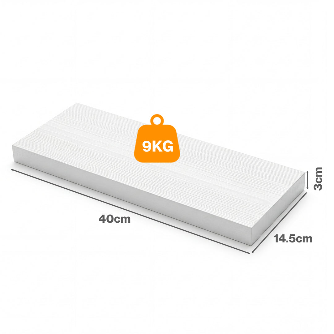 Floating Wall Shelf 2 & 3 PCS Wall Mounted Shelves Book Display Storage Rack