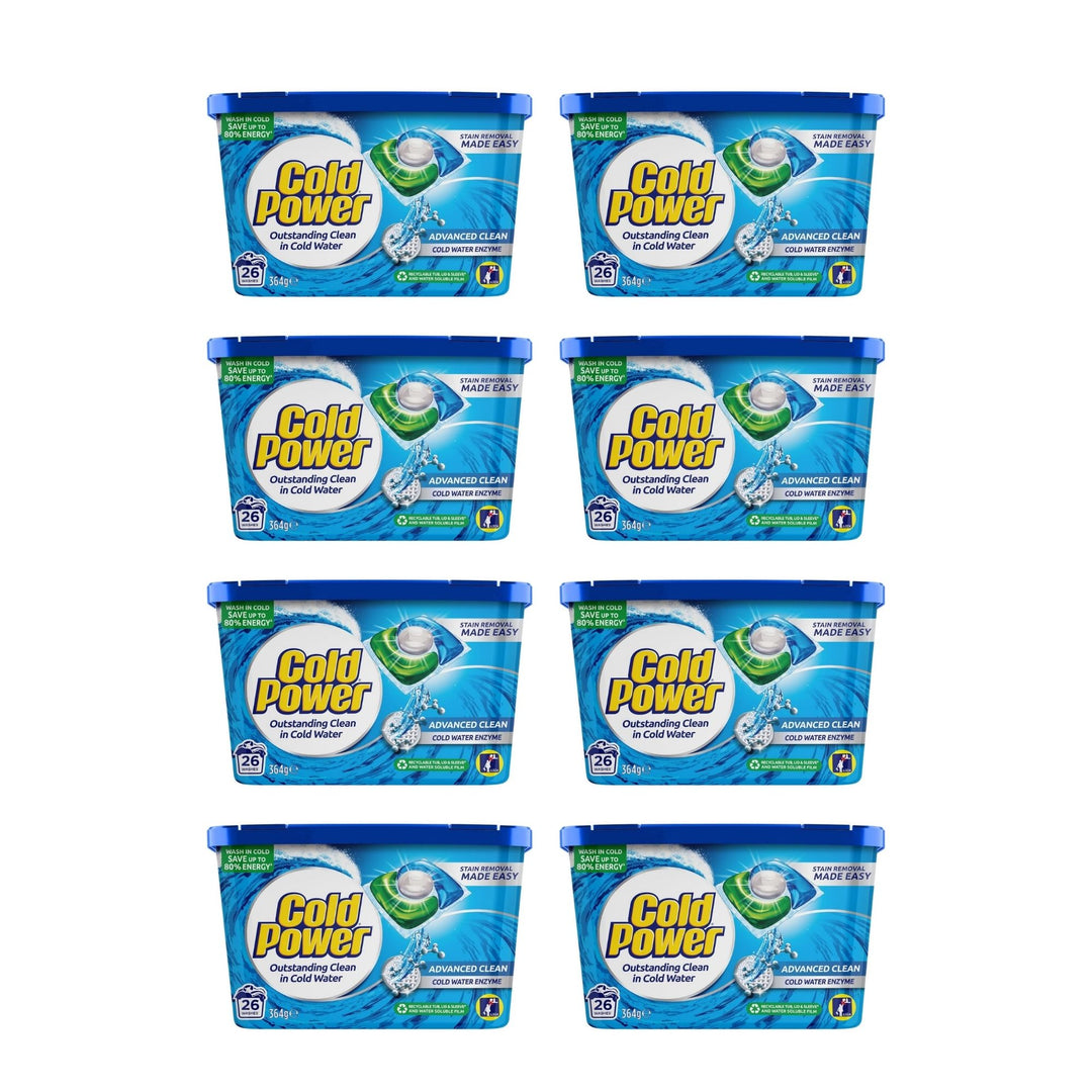 Cold Power Advanced Clean x 208 Laundry Detergent Capsules