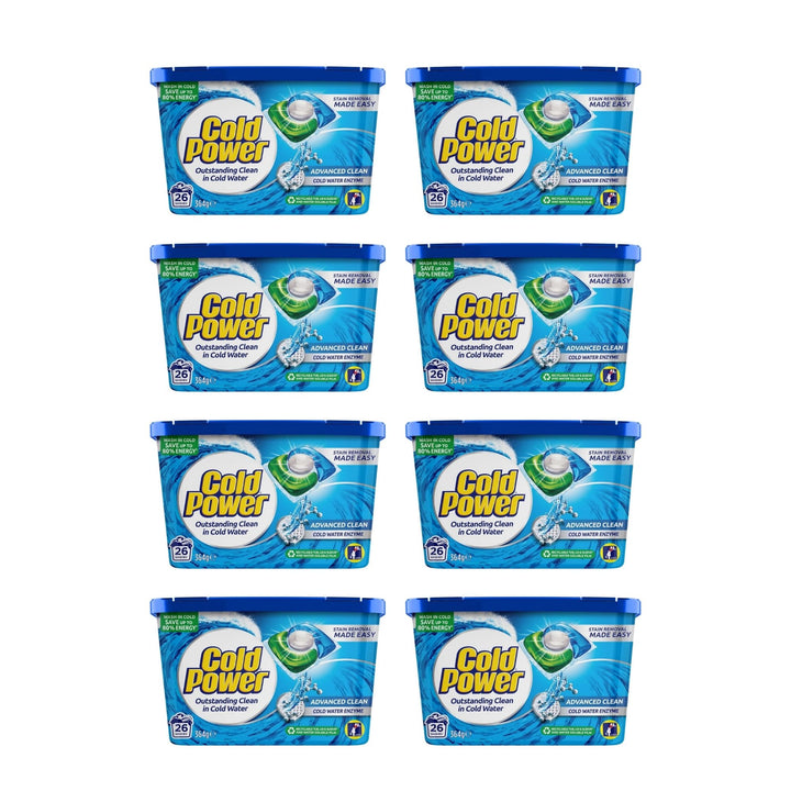 Cold Power Advanced Clean x 208 Laundry Detergent Capsules
