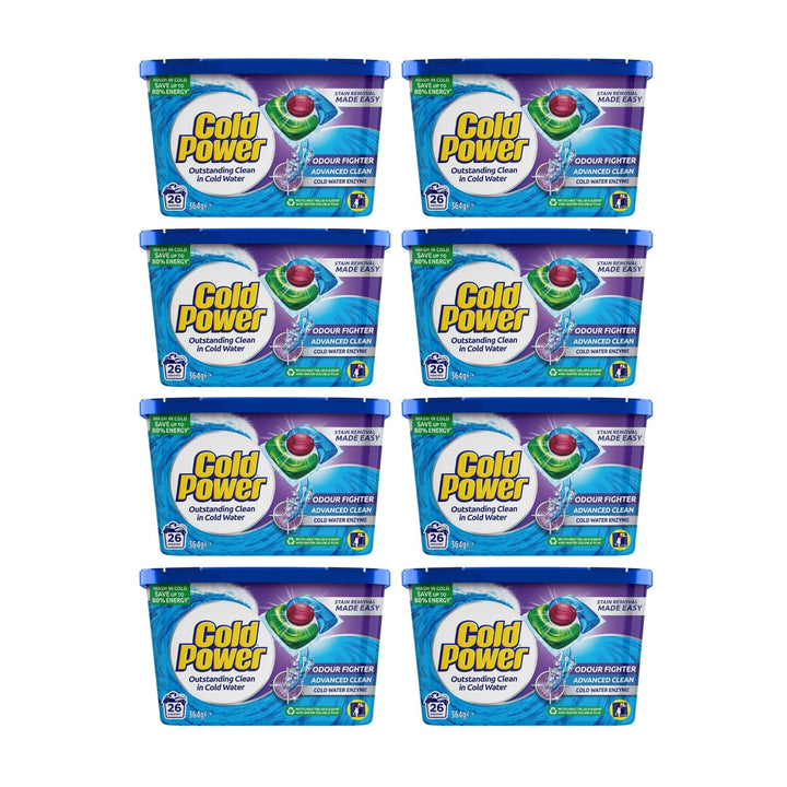 Cold Power Odour Fighter x 208 Laundry Detergent Capsules