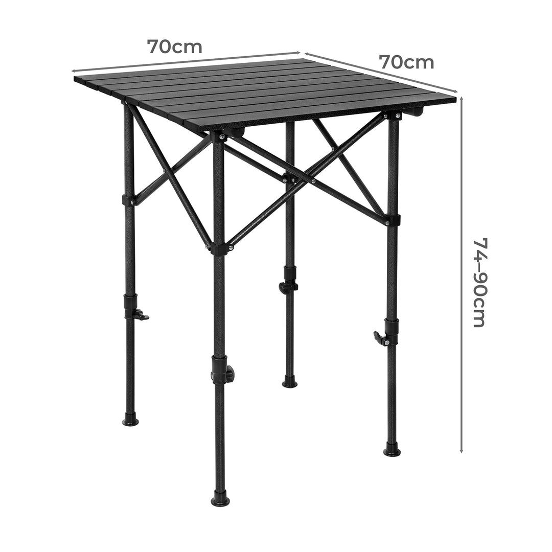 Camping Table Folding Aluminum Portable Picnic Foldable BBQ Desk