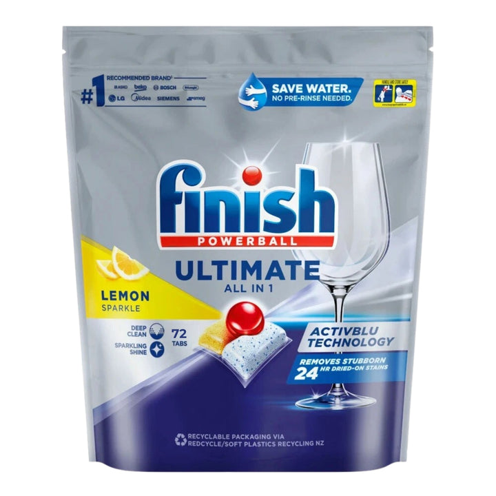 Finish Ultimate All in 1 - Lemon Sparkle Dishwashing Tablets