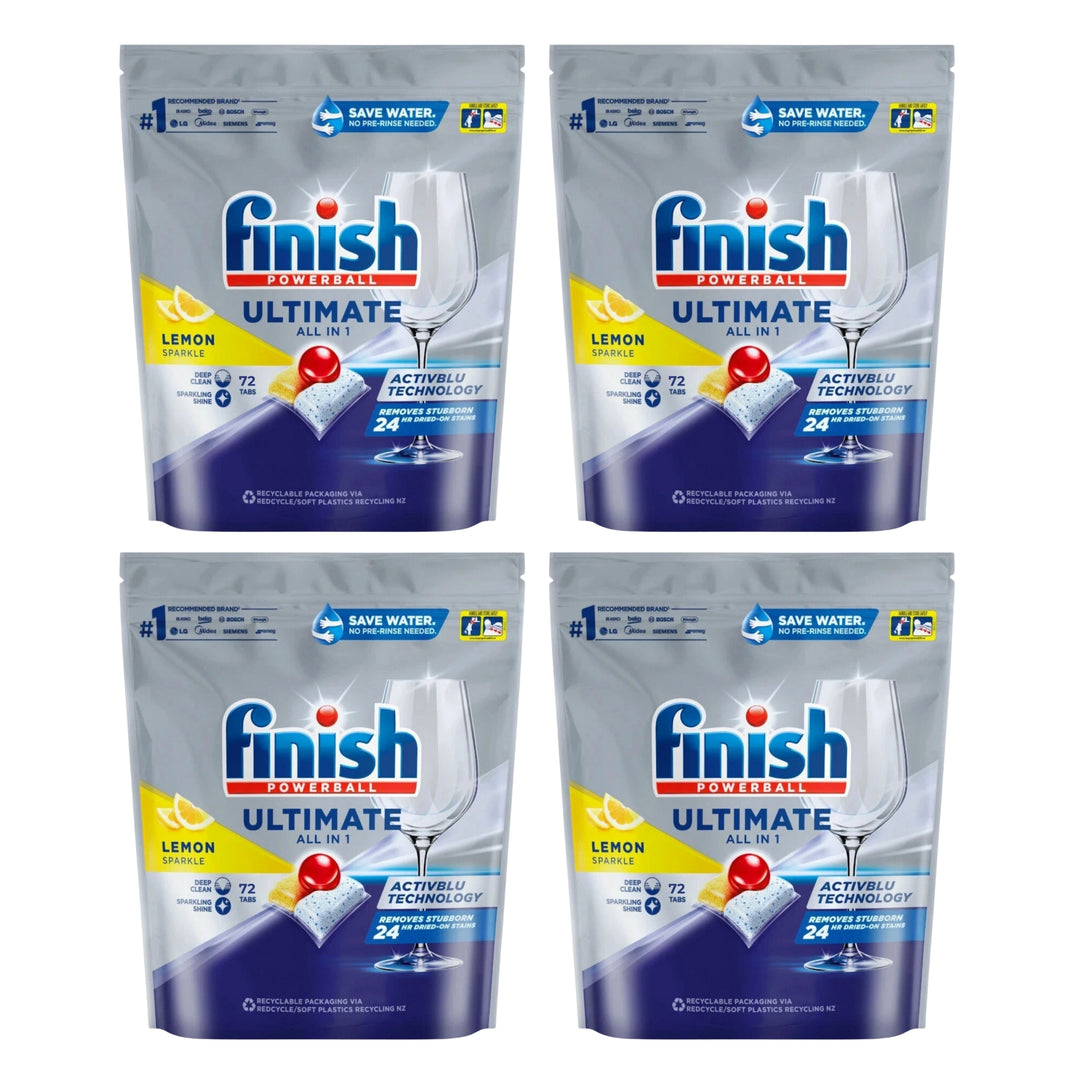 Finish Ultimate All in 1 - Lemon Sparkle Dishwashing Tablets