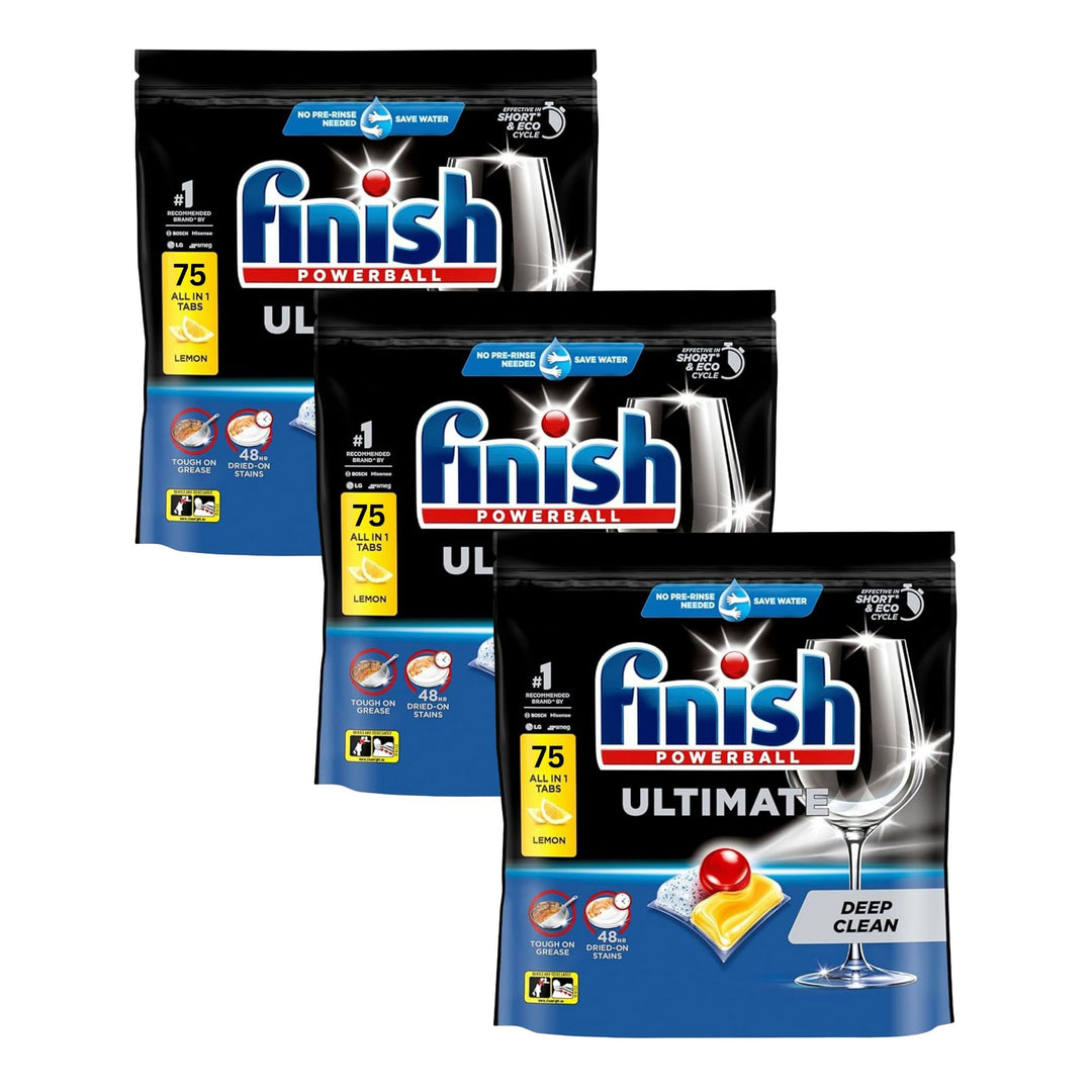 Finish Ultimate Lemon Dishwasher Tablets