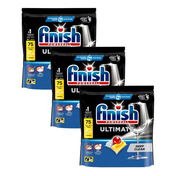 Finish Ultimate Lemon Dishwasher Tablets