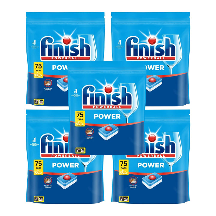 Finish Power Lemon x 75 Dishwashing Tablets