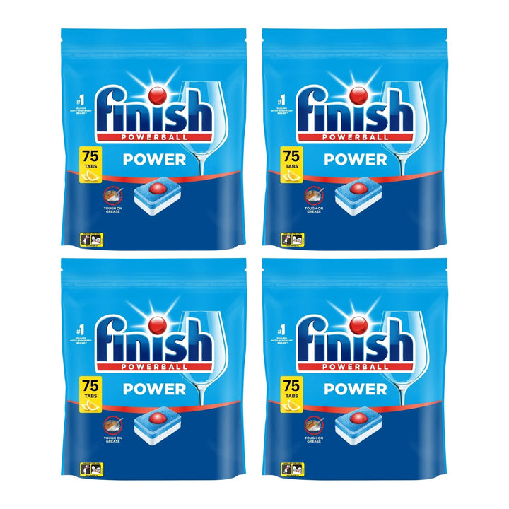 Finish Power Lemon x 75 Dishwashing Tablets