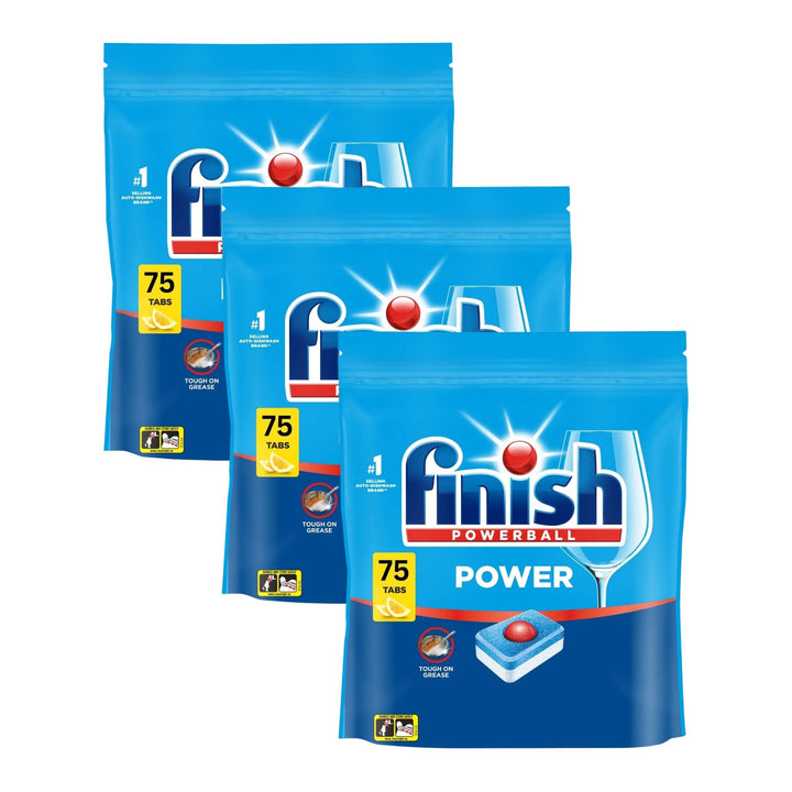 Finish Power Lemon x 75 Dishwashing Tablets