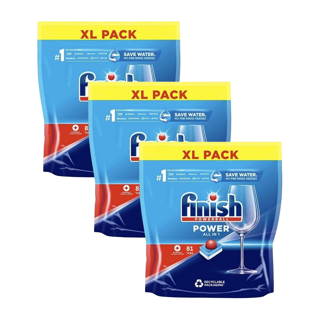 Finish Power x 81 Dishwashing Tablets